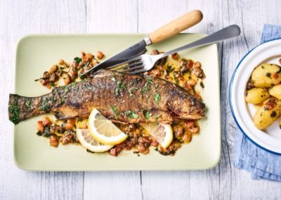 Truite façon meunière